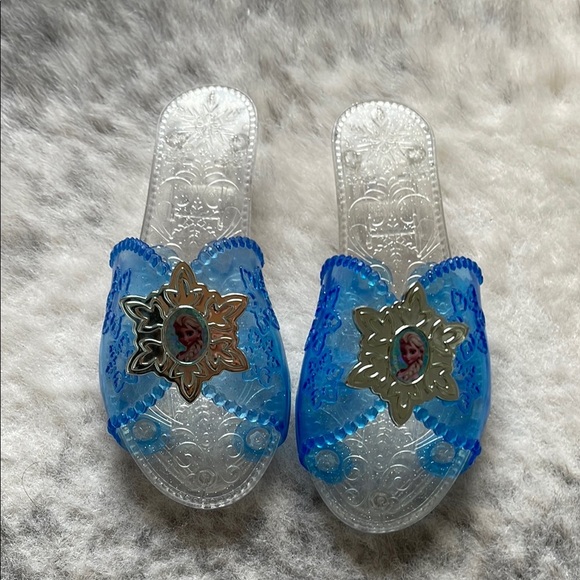 Other - Frozen Clear Slide Sandals